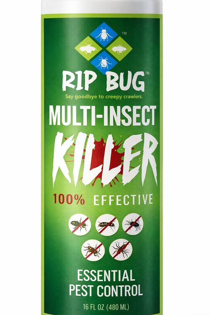 Rip Bug™ Multi-Insect Killer Spray – 100% Effective Pest Control (16 oz)