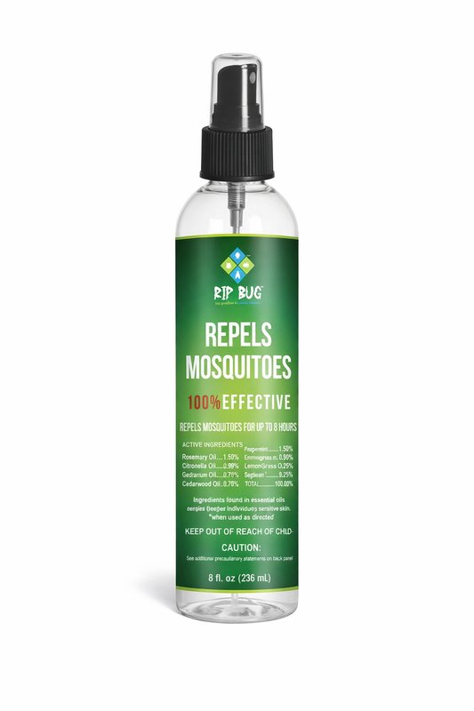 Rip Bug™ Mosquito Repellent Spray – Repels Mosquitoes Up to 8 Hours (8 fl oz)